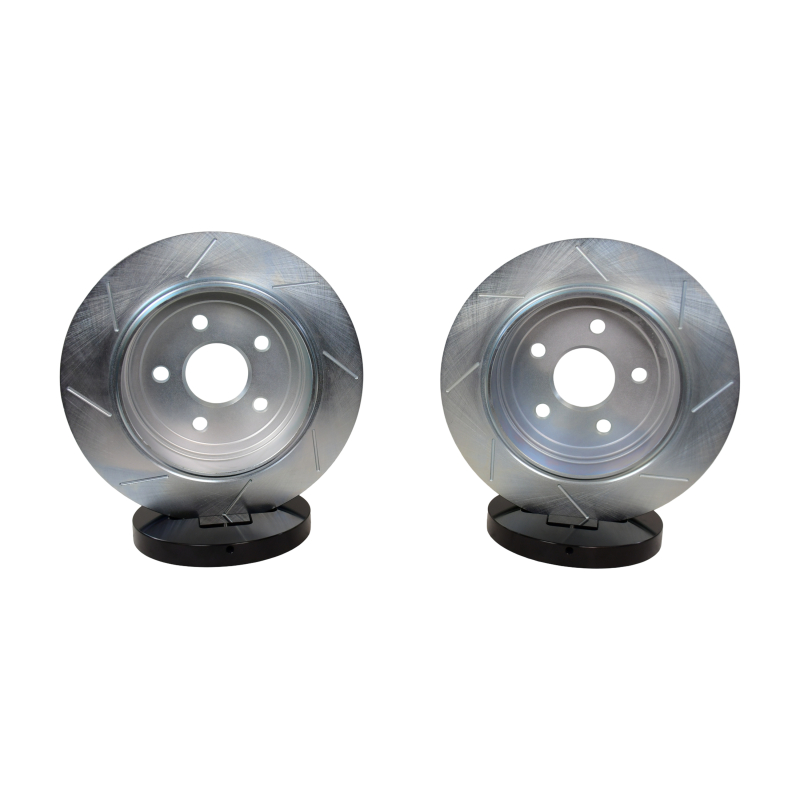 Jeep Wrangler JL Brake Rotors (2) - Rear - Baer Brakes - Claw Performance SZ Slotted/Zinc - `18-`26